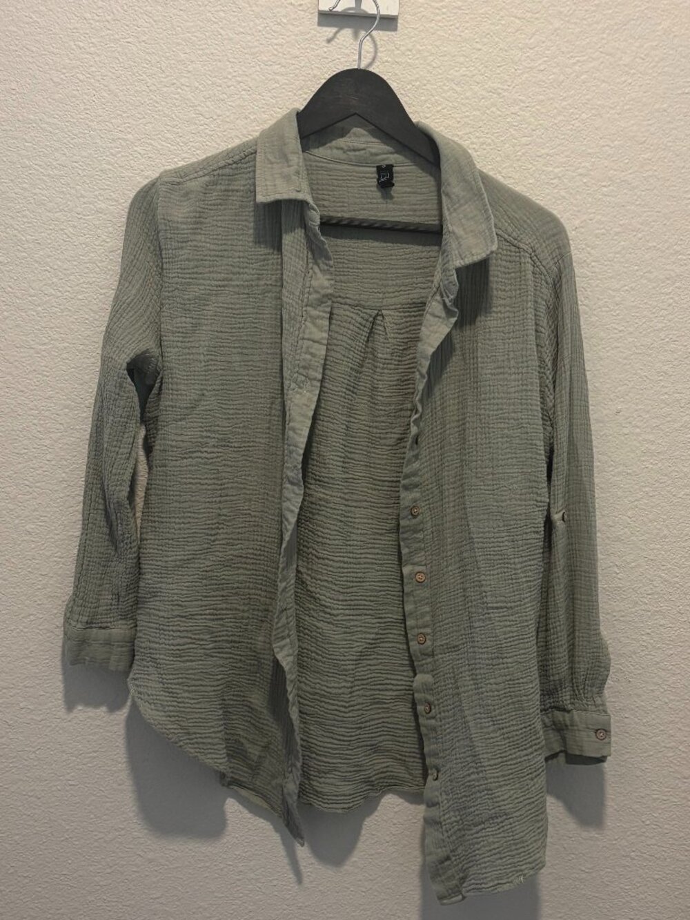 Cotton On Green Button Up